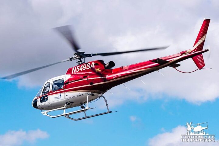 Corporate Helicopters of San Diego has multiple Eurocopter Astar 350s in the helicopter fleet