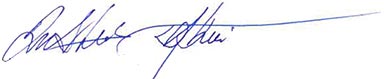 Signature of official listed here