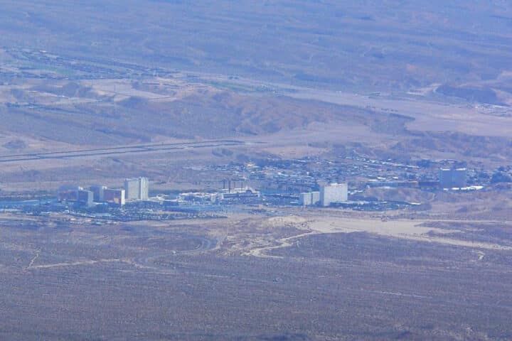 Aerial photo of Laughlin