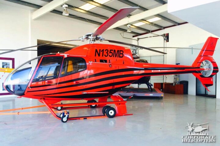 2007 Eurocopter EC-120B helicopter in a hangar